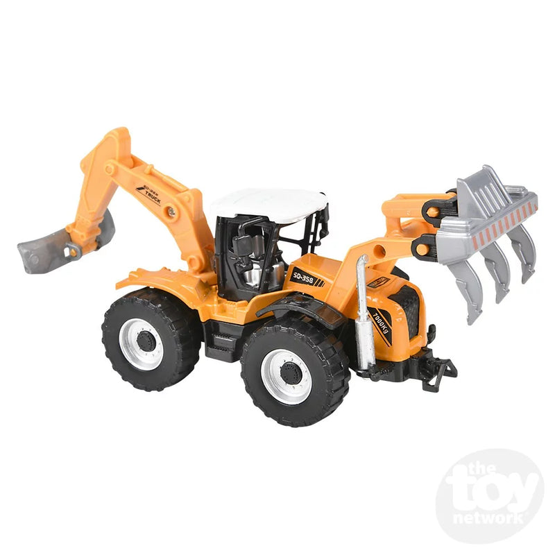Diecast Pull-Back Farm Tractor by The Toy Network Toys The Toy Network   