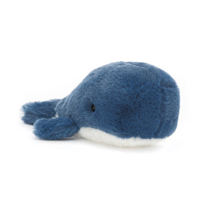 Wavelly Whale Blue - 6 Inch by Jellycat Toys Jellycat   