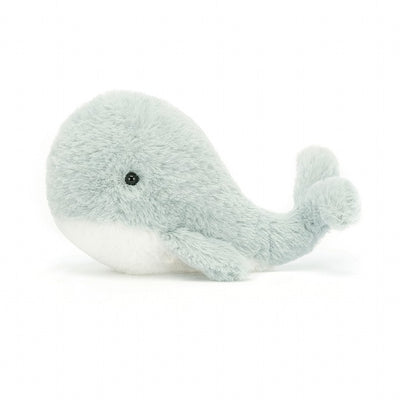 Wavelly Whale Grey - 6 Inch by Jellycat Toys Jellycat   