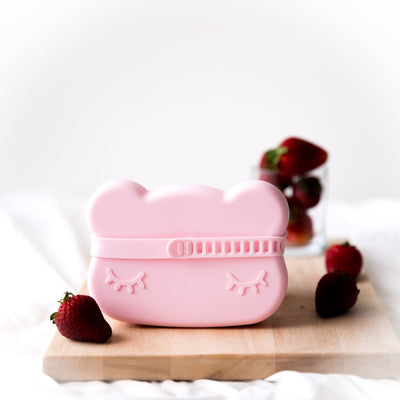 Bear Snackie - Powder Pink by We Might Be Tiny Nursing + Feeding We Might Be Tiny   