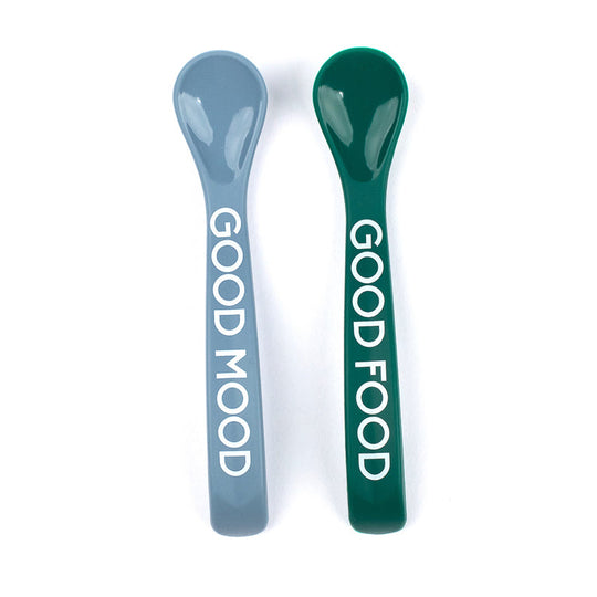 Spoon Set - Good Food Good Mood by Bella Tunno