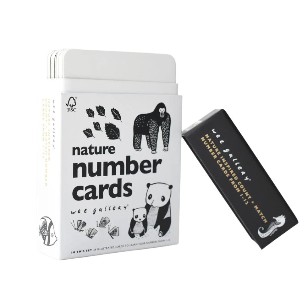 Nature Number Cards by Wee Gallery Toys Wee Gallery   