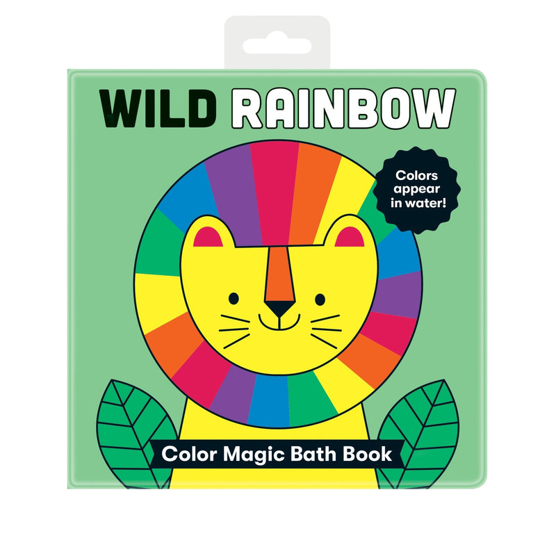 Color Magic Bath Book - Wild Rainbow Books Mudpuppy   