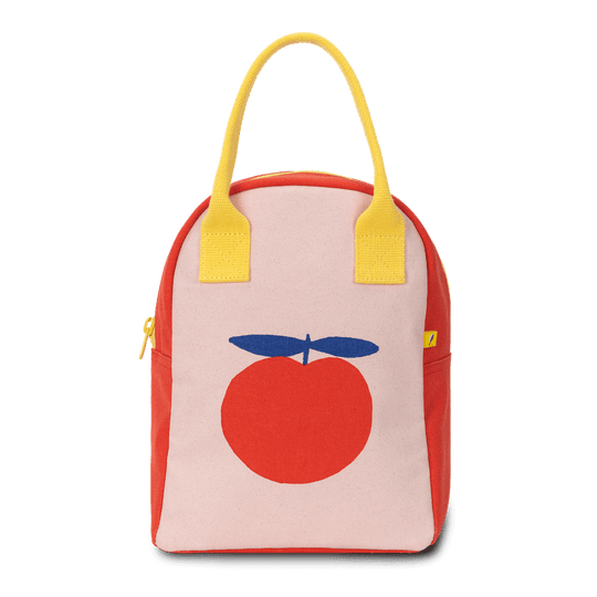 Zipper Lunch Bag - Red Apple by Fluf