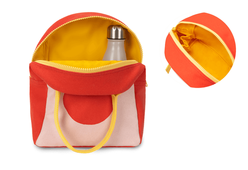 Zipper Lunch Bag - Red Apple by Fluf Nursing + Feeding Fluf   