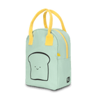 Zipper Lunch Bag - Happy Bread in Mint by Fluf Nursing + Feeding Fluf   