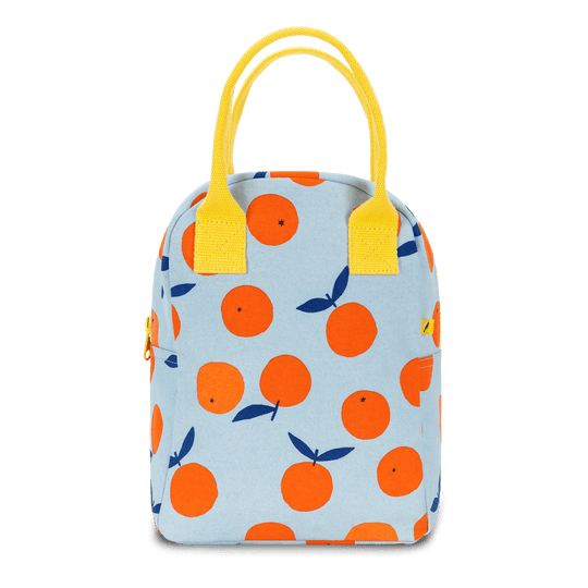 Zipper Lunch Bag - Oranges by Fluf
