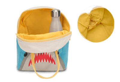 Zipper Lunch Bag - Sharks by Fluf Nursing + Feeding Fluf   