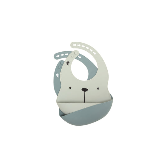Lili Bib Set - Iceberg/Ocean by Cotton Cloud