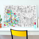 Giant Coloring Poster - Kawaii by OMY Toys OMY   