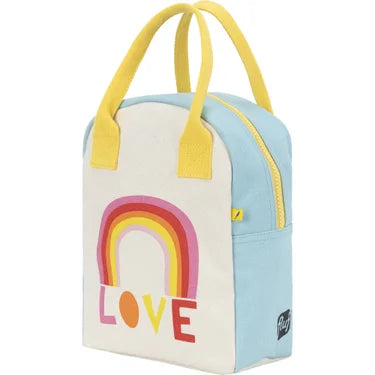 Zipper Lunch Bag - Love by Fluf