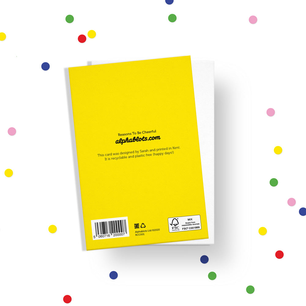 Best News Ever Card by Alphablots Paper Goods + Party Supplies Alphablots   