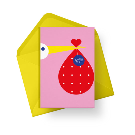 Bundle of Joy Card by Alphablots