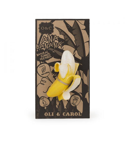 Ana Banana Fruit Teether by Oli & Carol Toys Oli & Carol   