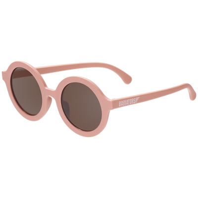 Euro Round Sunglasses - Peachy Keen with Amber Lens by Babiators Accessories Babiators   