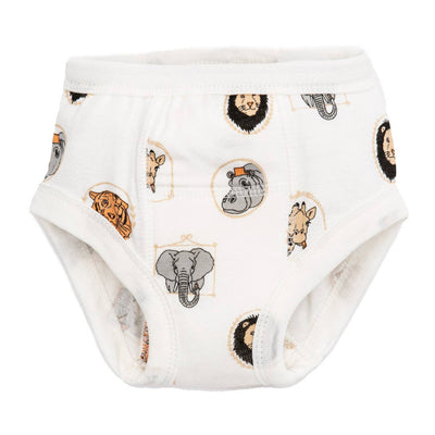 Organic Animal Print Potty Training Pants (2-4Y) by Under the Nile