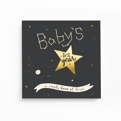 Golden Stargazer Memory Baby Book by Lucy Darling Books Lucy Darling   