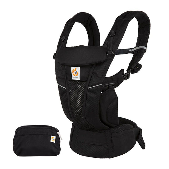 Omni Breeze Soft Flex Mesh Baby Carrier - Onyx Black by Ergobaby