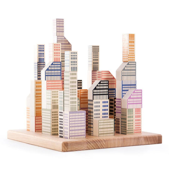 Bajo Manhattan Blocks by Little Poland Gallery