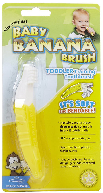 Baby Banana Toddler Training Toothbrush Bath + Potty Live-Right   