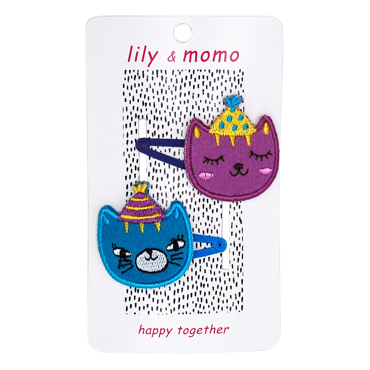 Cool Katz Hair Clips by Lily + Momo Accessories Lily + Momo   