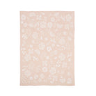 Organic Knit Cotton Blanket - Pink Floral by The Blueberry Hill Bedding The Blueberry Hill   