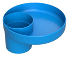 Travel Tray for Cup Holders Gear Travel Tray Blue  