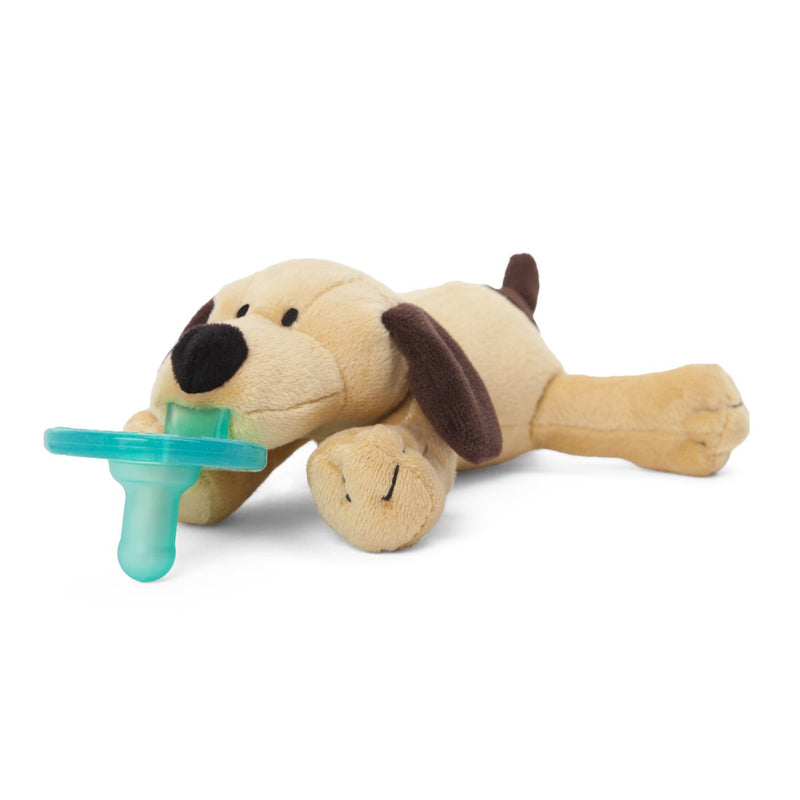 Wubbanub Animal Pacifier - Brown Puppy Infant Care Wubbanub   