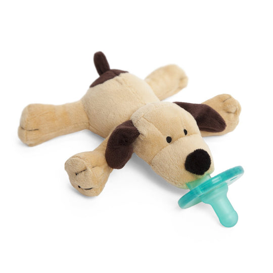 Wubbanub Animal Pacifier - Brown Puppy