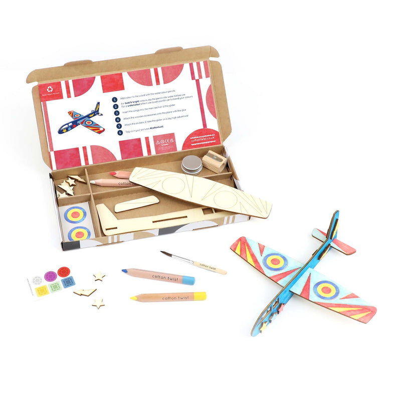 Glider Craft Kit Activity Box by Cotton Twist Toys Cotton Twist   