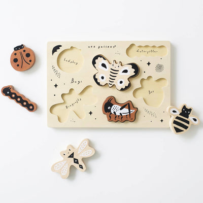 Wooden Tray Puzzle - Bugs by Wee Gallery Toys Wee Gallery   