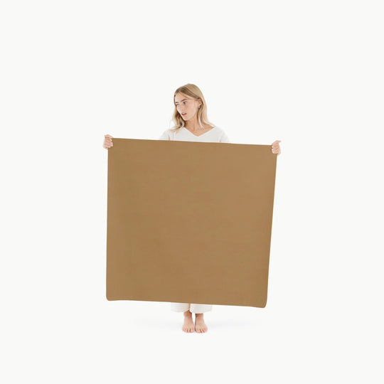 Leather Mini Mat - Camel by Gathre
