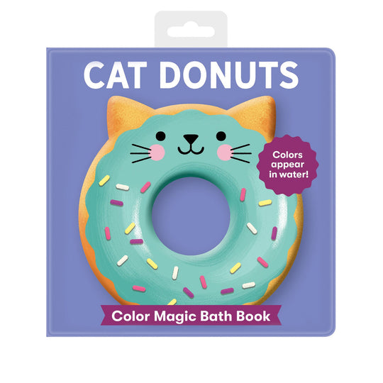 Color Magic Bath Book - Cat Donuts