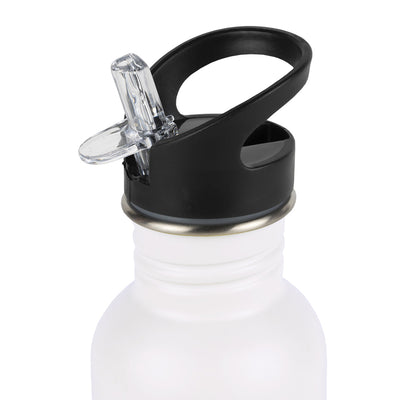 Stainless Steel Bottle - 0.35L Mushrooms (Beige) by Petit Jour Nursing + Feeding Petit Jour   