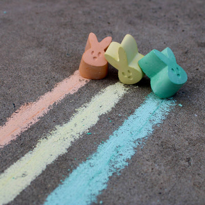 Handmade Sidewalk Chalk - Duckie's Fluffle by Twee
