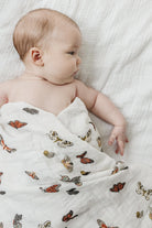 Butterfly Migration Swaddle by Clementine Kids Bedding Clementine Kids   