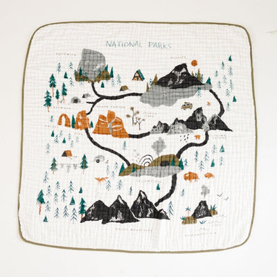 National Parks Quilt by Clementine Kids Bedding Clementine Kids   