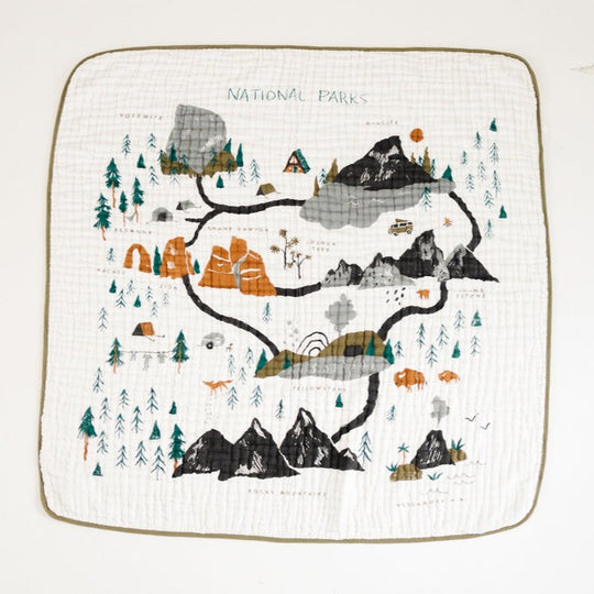 National Parks Quilt by Clementine Kids