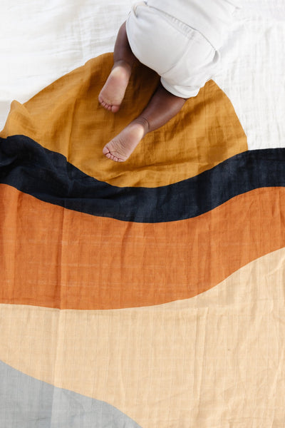 Sunset Swaddle by Clementine Kids Bedding Clementine Kids   