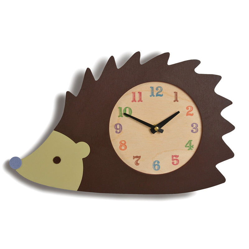 Hedgehog Clock by Tree by Kerri Lee Decor Tree by Kerri Lee   