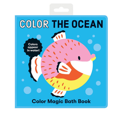 Color Magic Bath Book - Color the Ocean Books Mudpuppy   