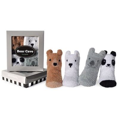 Bear Cave Socks - Set of 4 by Trumpette Accessories Trumpette   