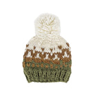 Nell Stripe Hand Knit Hat - Olive by The Blueberry Hill Accessories The Blueberry Hill   