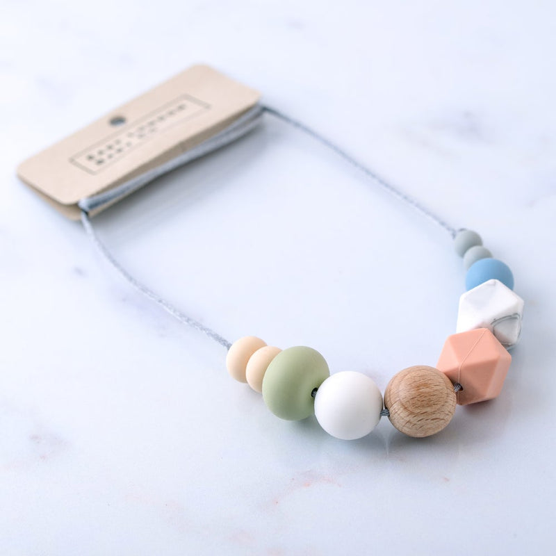 Leyton Teething Necklace by East London Baby Co Accessories East London Baby Co   