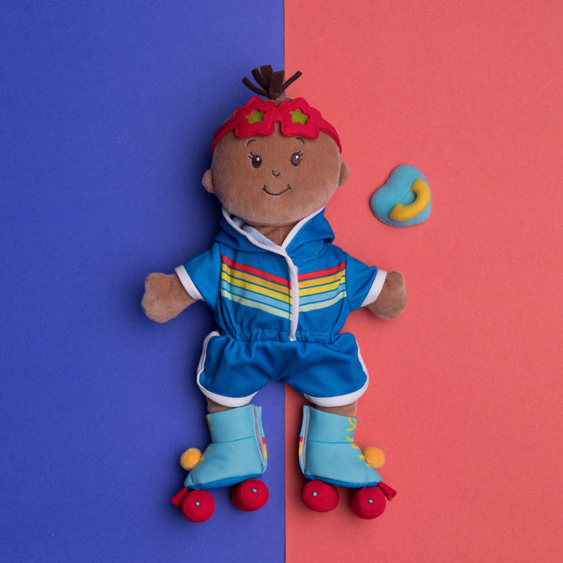Wee Baby Stella Doll - Rainbow Roller by Manhattan Toy Toys Manhattan Toy   