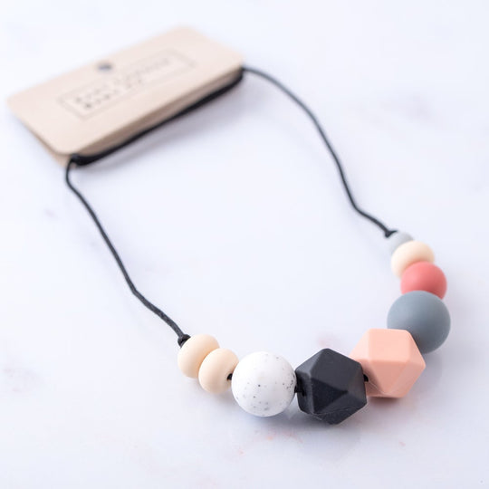 Bexley Silicone Teething Necklace by East London Baby Co