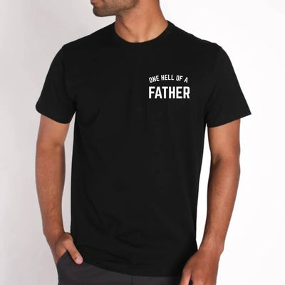 One Hell of a Father Unisex Tee - Black by Savage Seeds Apparel Savage Seeds   