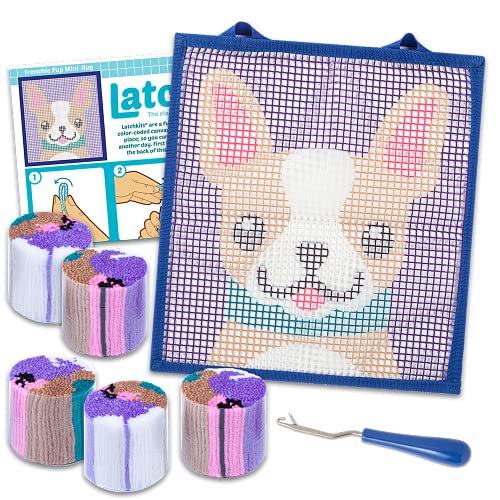 Puppy Latch Hook Kit by LatchKits Toys LatchKits   