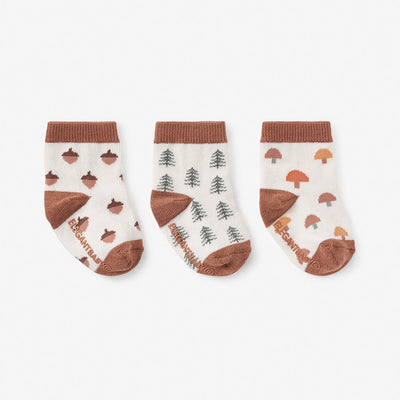 Forest Non-Slip Baby Sock Set - 3 Pack by Elegant Baby Accessories Elegant Baby   