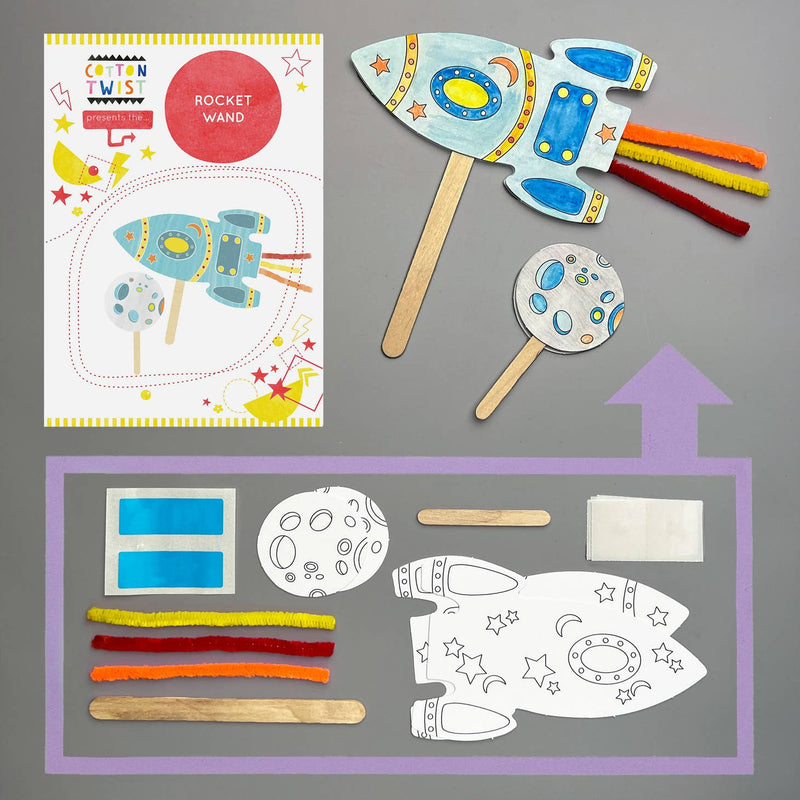Make Your Own Rocket Wand Kit by Cotton Twist